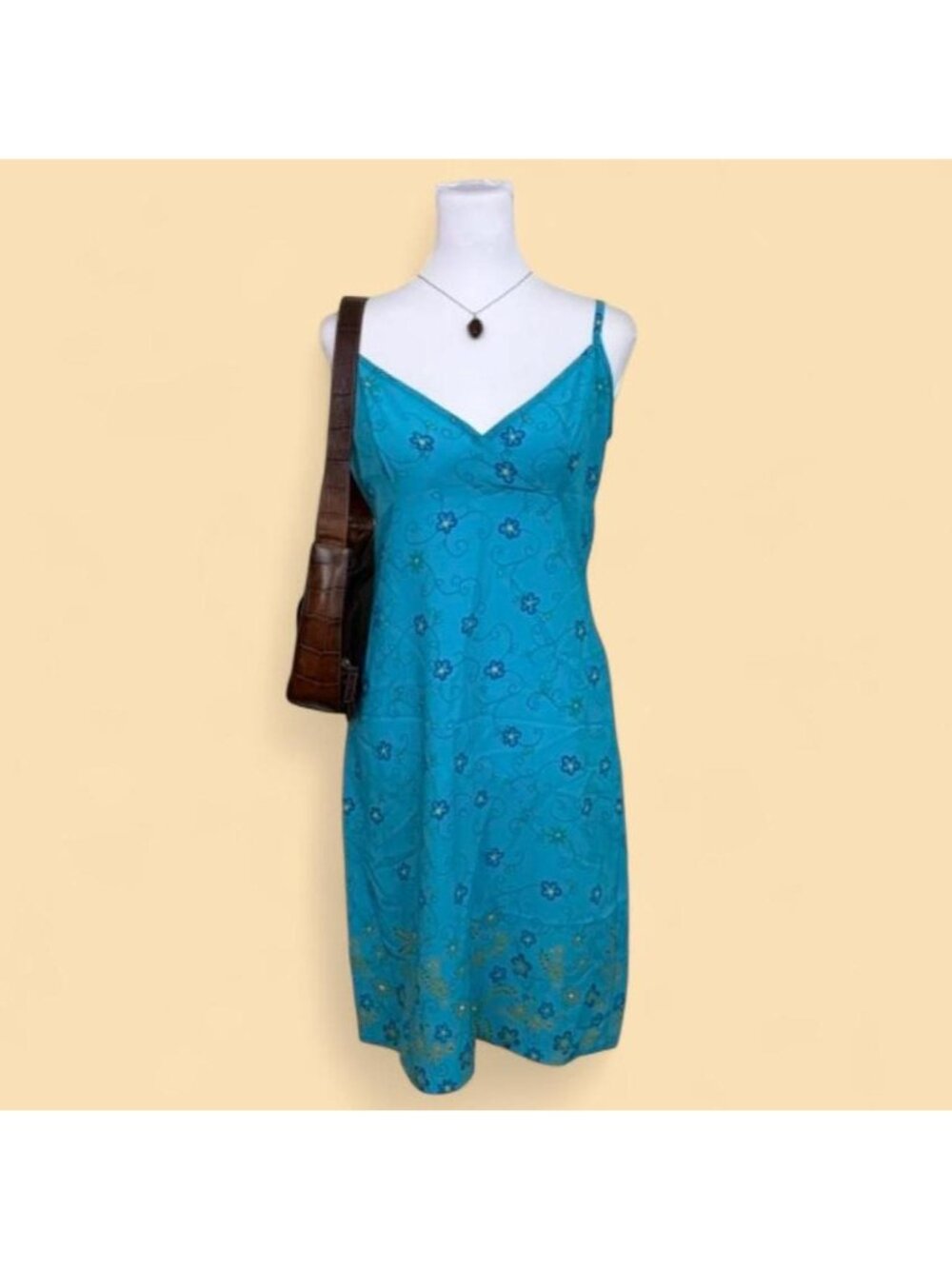 y2k ditsy floral preppy mini dress